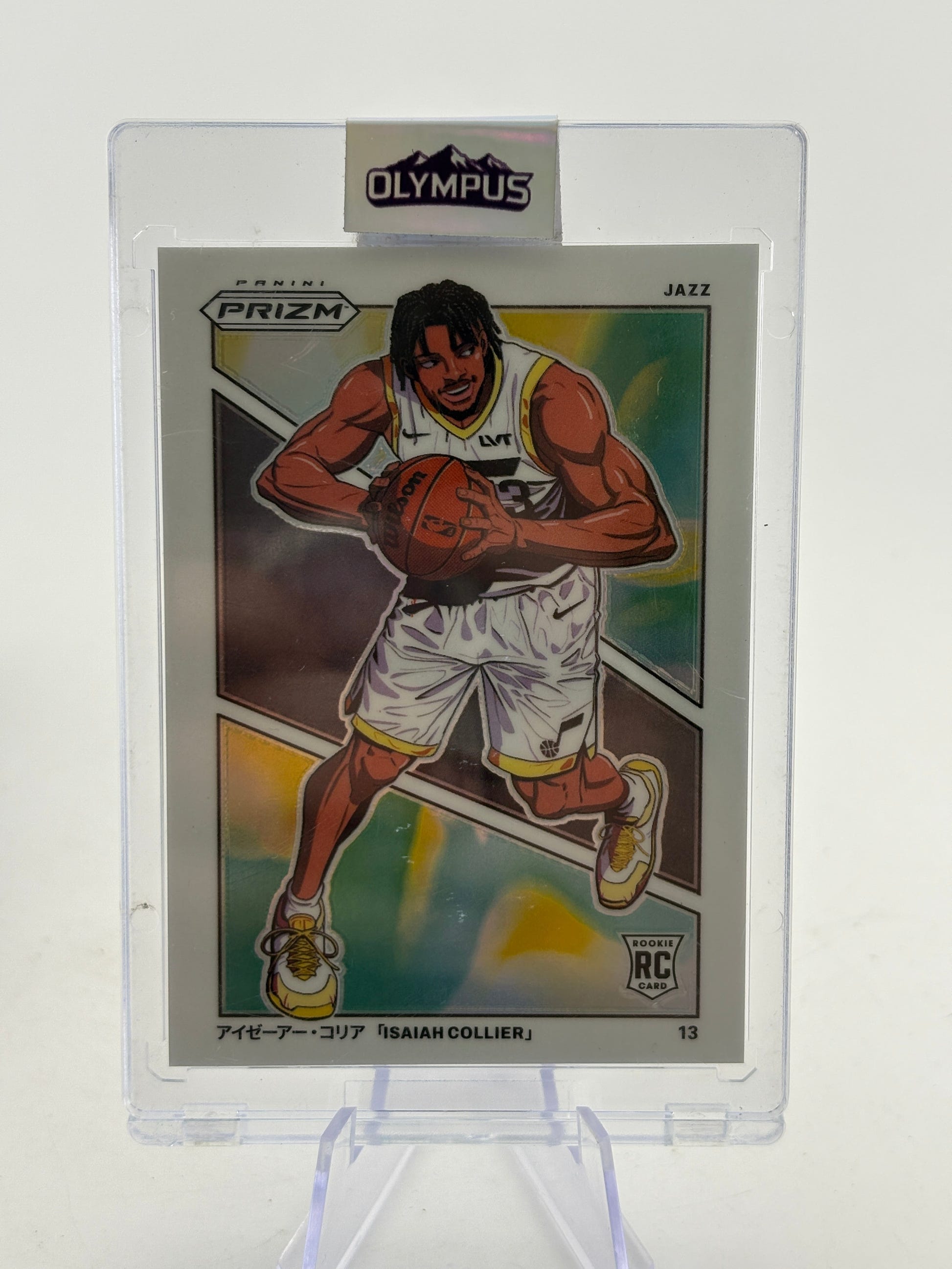 2024-25 Panini Prizm Basketball - Isaiah Collier #2 Manga Rookie Card SSP FRENLY BRICKS - Open 7 Days image 1