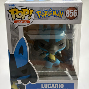 Funko POP! Games Pokemon #856 Lucario Vinyl Figure FRENLY BRICKS - Open 7 Days