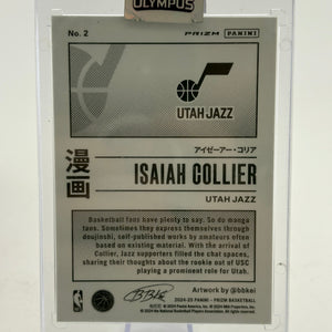 2024-25 Panini Prizm Basketball - Isaiah Collier #2 Manga Rookie Card SSP FRENLY BRICKS - Open 7 Days