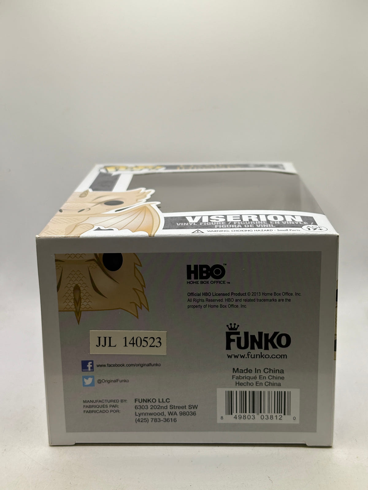 Funko POP! Game of Thrones #22 Viserion Vinyl Figure image 6
