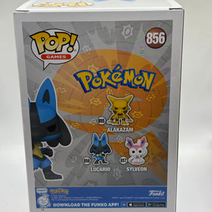 Funko POP! Games Pokemon #856 Lucario Vinyl Figure FRENLY BRICKS - Open 7 Days