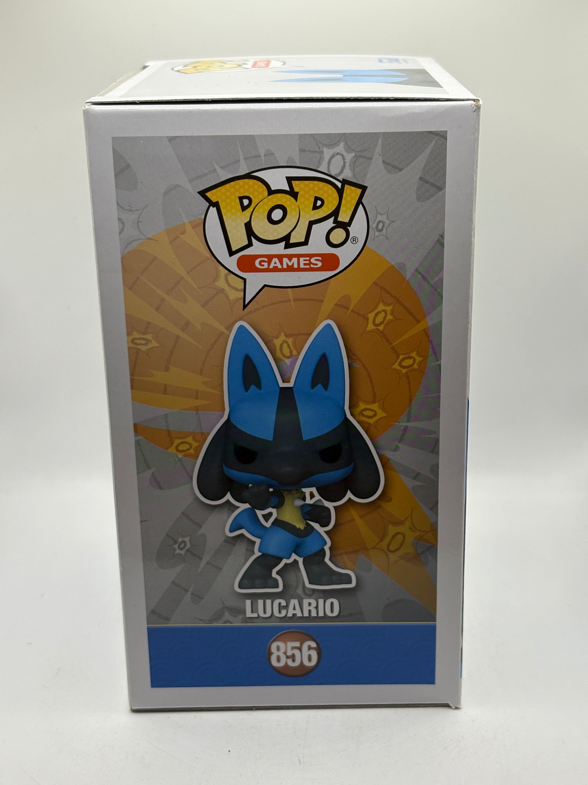 Funko POP! Games Pokemon #856 Lucario Vinyl Figure FRENLY BRICKS - Open 7 Days
