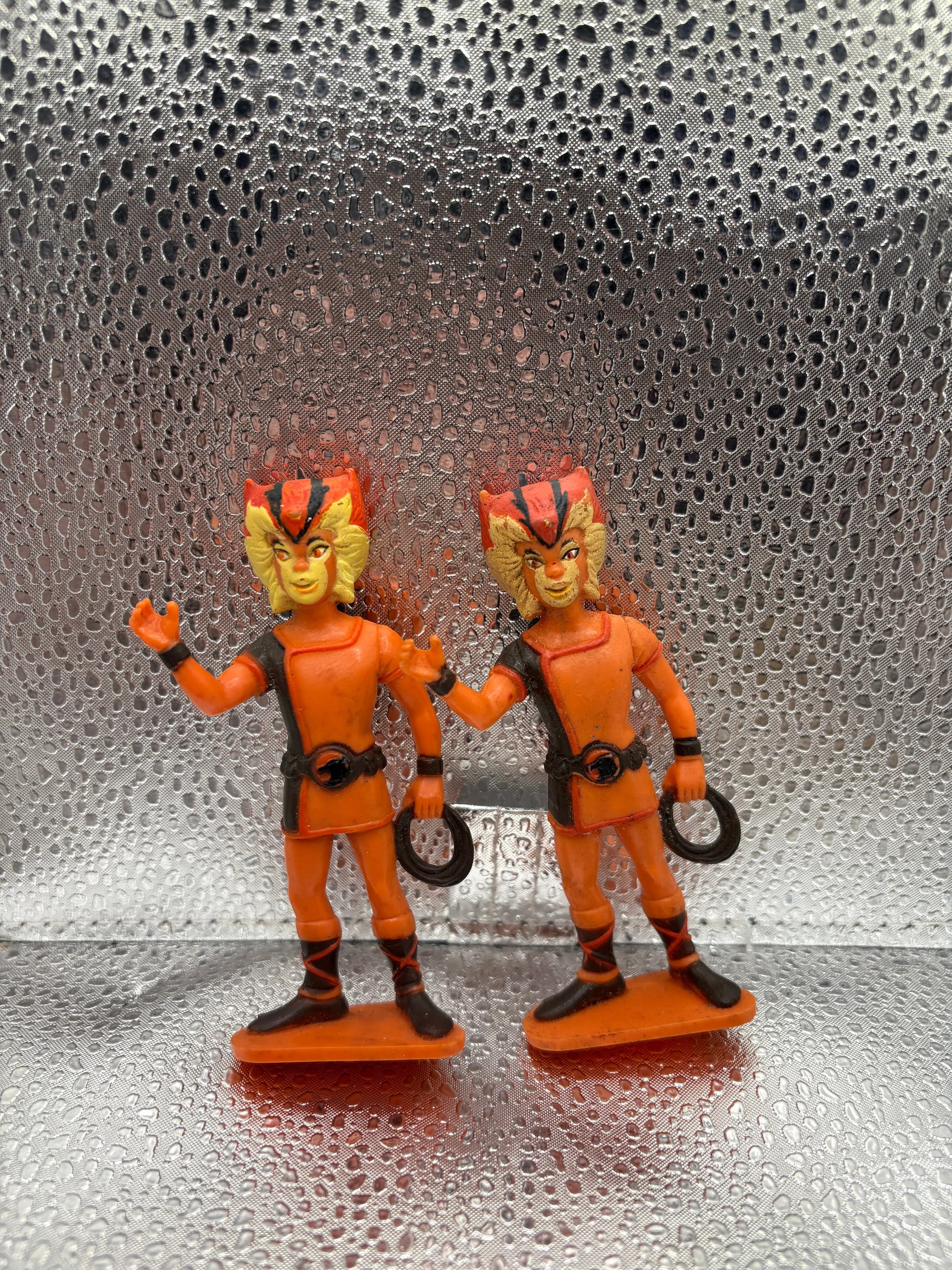 Vintage Wilykat Thundercats 1985 Action Figure Toy Wiley Cat x2 FRENLY BRICKS - Open 7 Days