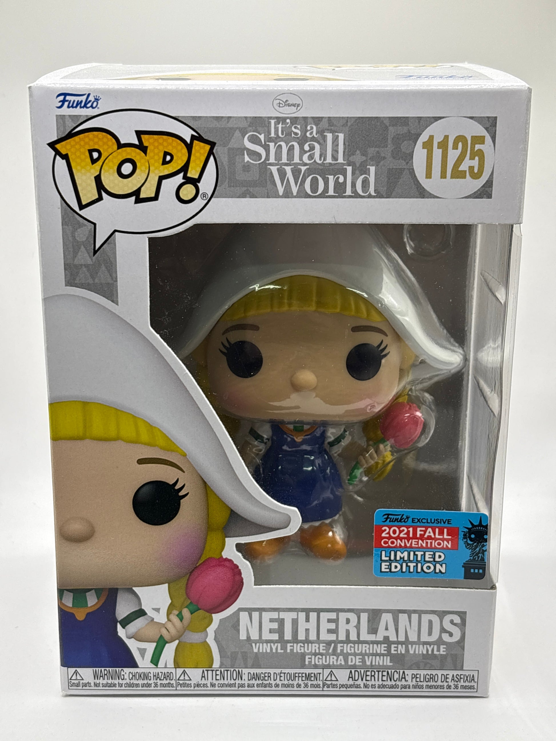 Funko POP! Its a Small World #1125 Netherlands 2021 Fall Convention FRENLY BRICKS - Open 7 Days