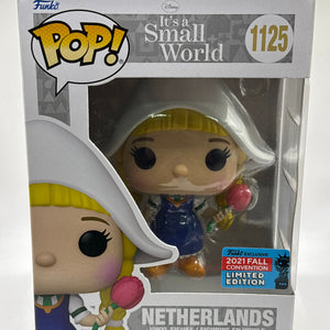 Funko POP! Its a Small World #1125 Netherlands 2021 Fall Convention FRENLY BRICKS - Open 7 Days