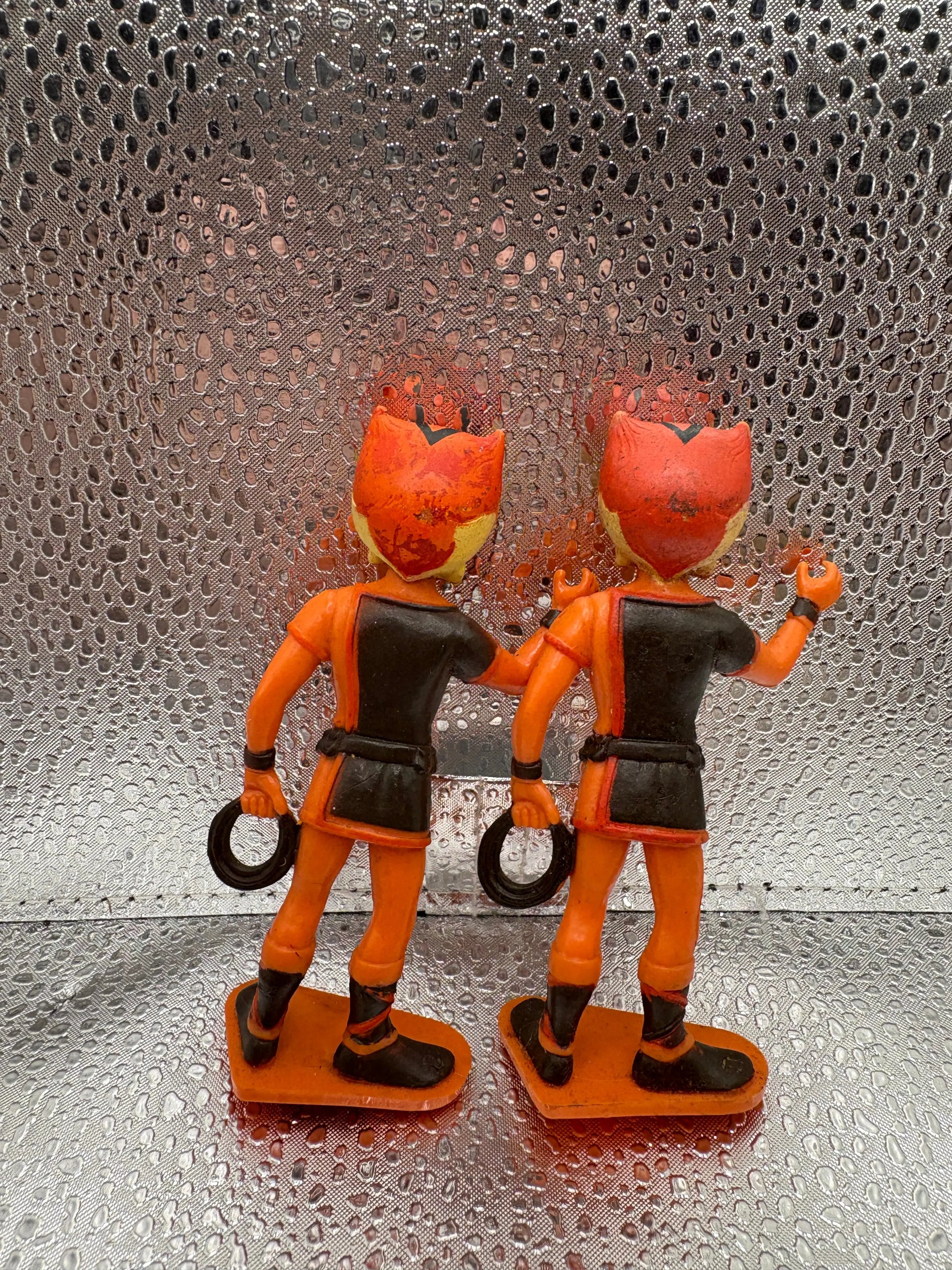 Vintage Wilykat Thundercats 1985 Action Figure Toy Wiley Cat x2 FRENLY BRICKS - Open 7 Days