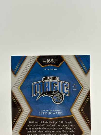 2023-24 Panini Select Basketball #DSM-JH Jett Howard Rookie Patch /5 FRENLY BRICKS - Open 7 Days