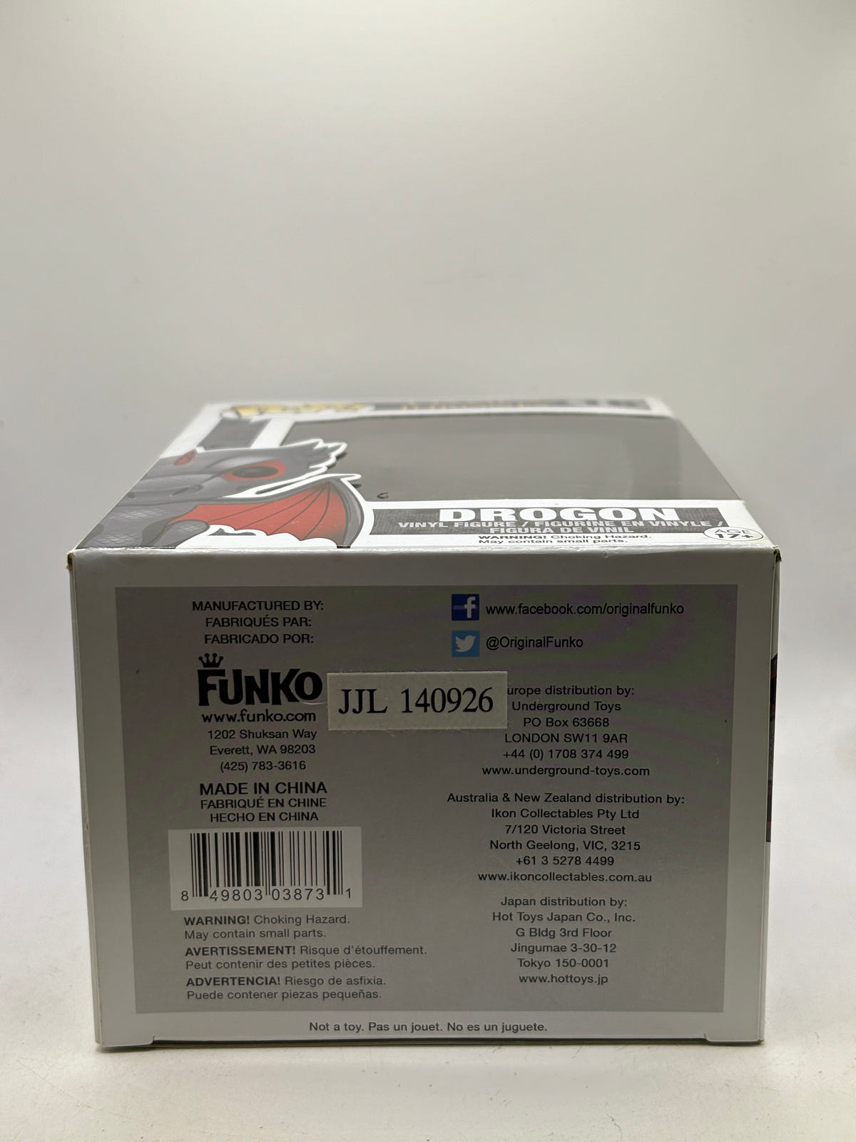 Funko POP! Game of Thrones #16 Drogon Vinyl Figure image 6