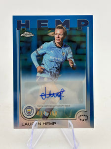 2024-25 Topps Chrome Champions League - Lauren Hemp Auto /150