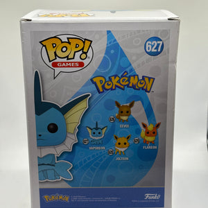 Funko POP! Games Pokemon #627 Vaporeon Vinyl Figure FRENLY BRICKS - Open 7 Days
