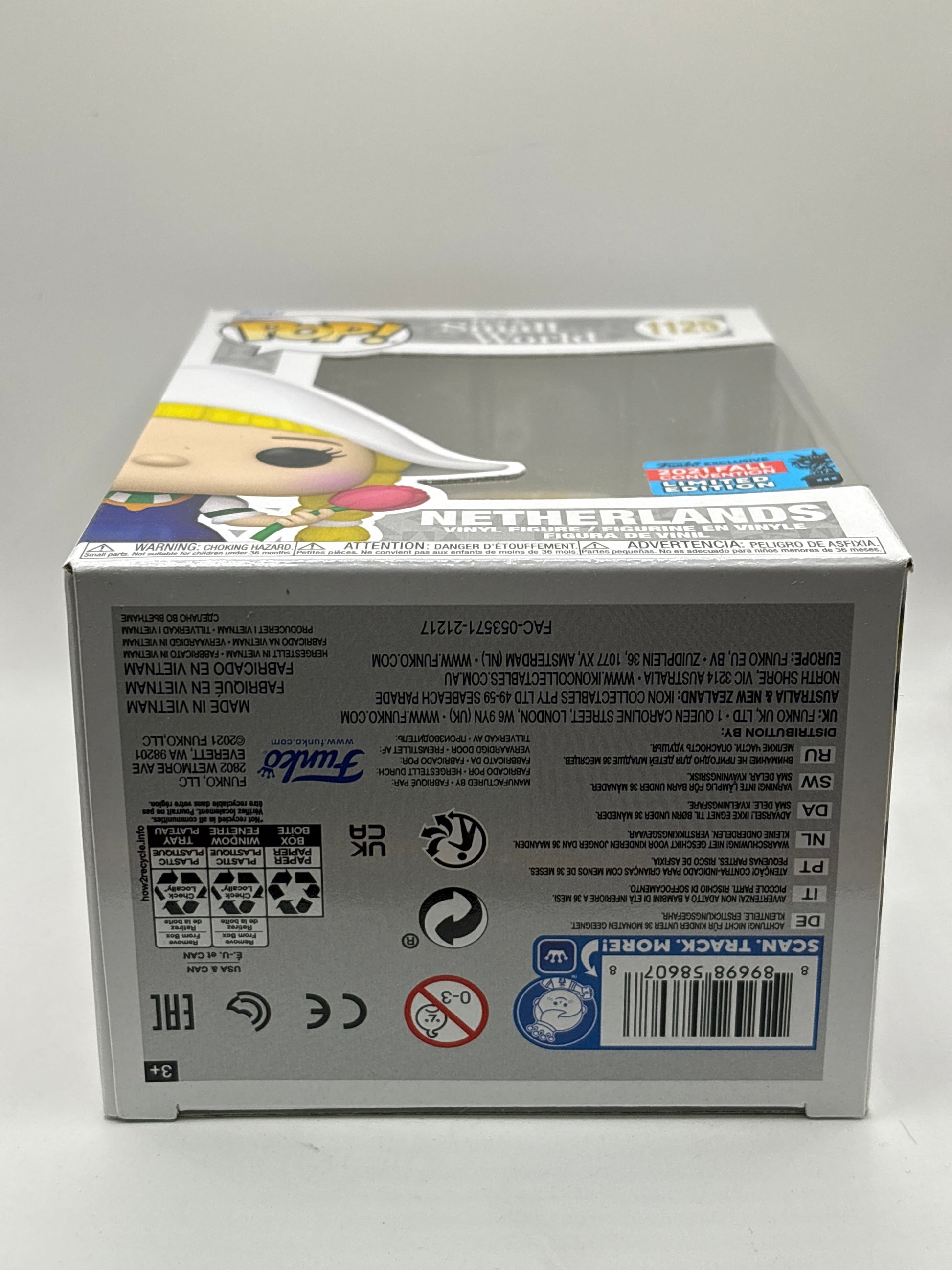 Funko POP! Its a Small World #1125 Netherlands 2021 Fall Convention FRENLY BRICKS - Open 7 Days