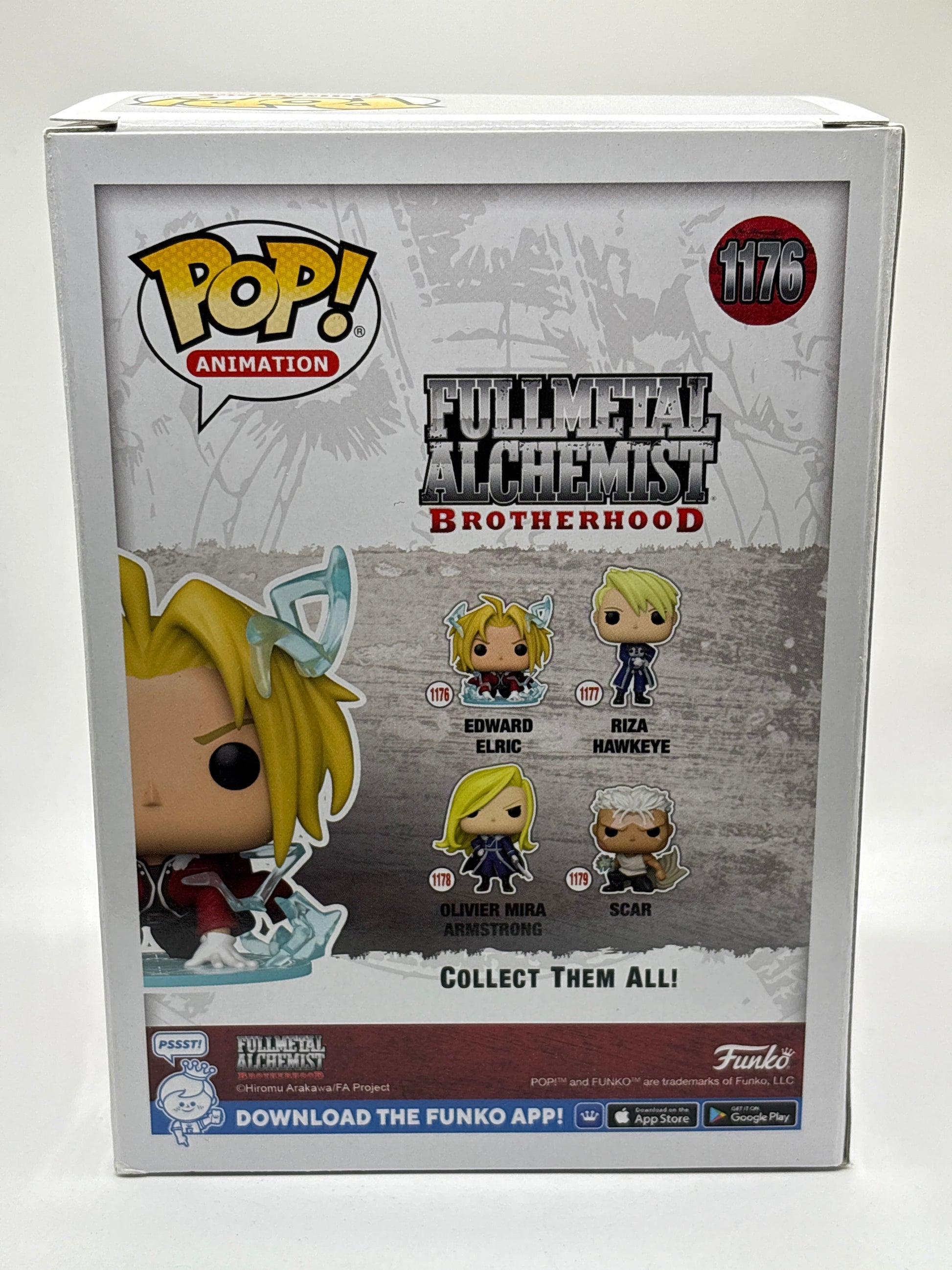 Funko POP! Animation Full Metal Alchemist Brotherhood #1176 Edward Elric FRENLY BRICKS - Open 7 Days