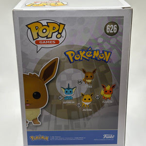 Funko POP! Games Pokemon #626 Eevee 2021 Fall Con Diamond FRENLY BRICKS - Open 7 Days