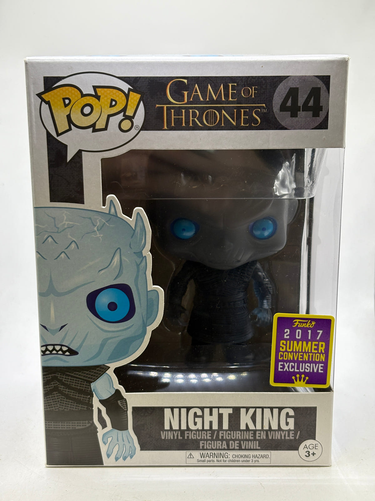 Funko POP! Game of Thrones #44 Night King 2017 Summer Exclusive Vinyl Figure image 1
