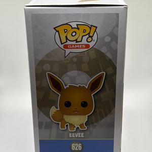 Funko POP! Games Pokemon #626 Eevee 2021 Fall Con Diamond FRENLY BRICKS - Open 7 Days