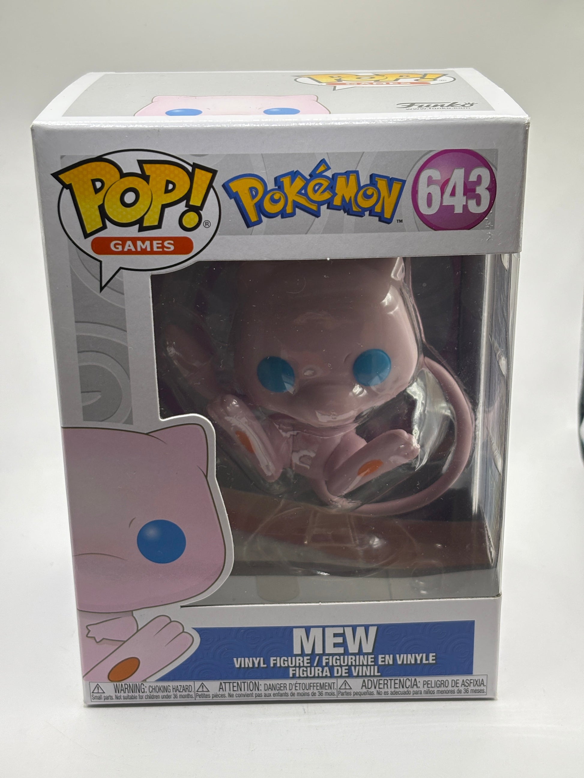 Funko POP! Games Pokemon #643 Mew Vinyl Figure FRENLY BRICKS - Open 7 Days