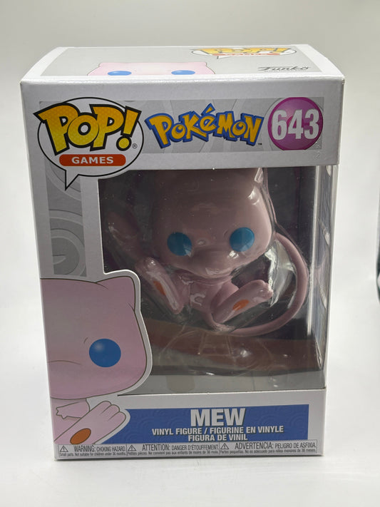 Funko POP! Games Pokemon #643 Mew Vinyl Figure FRENLY BRICKS - Open 7 Days