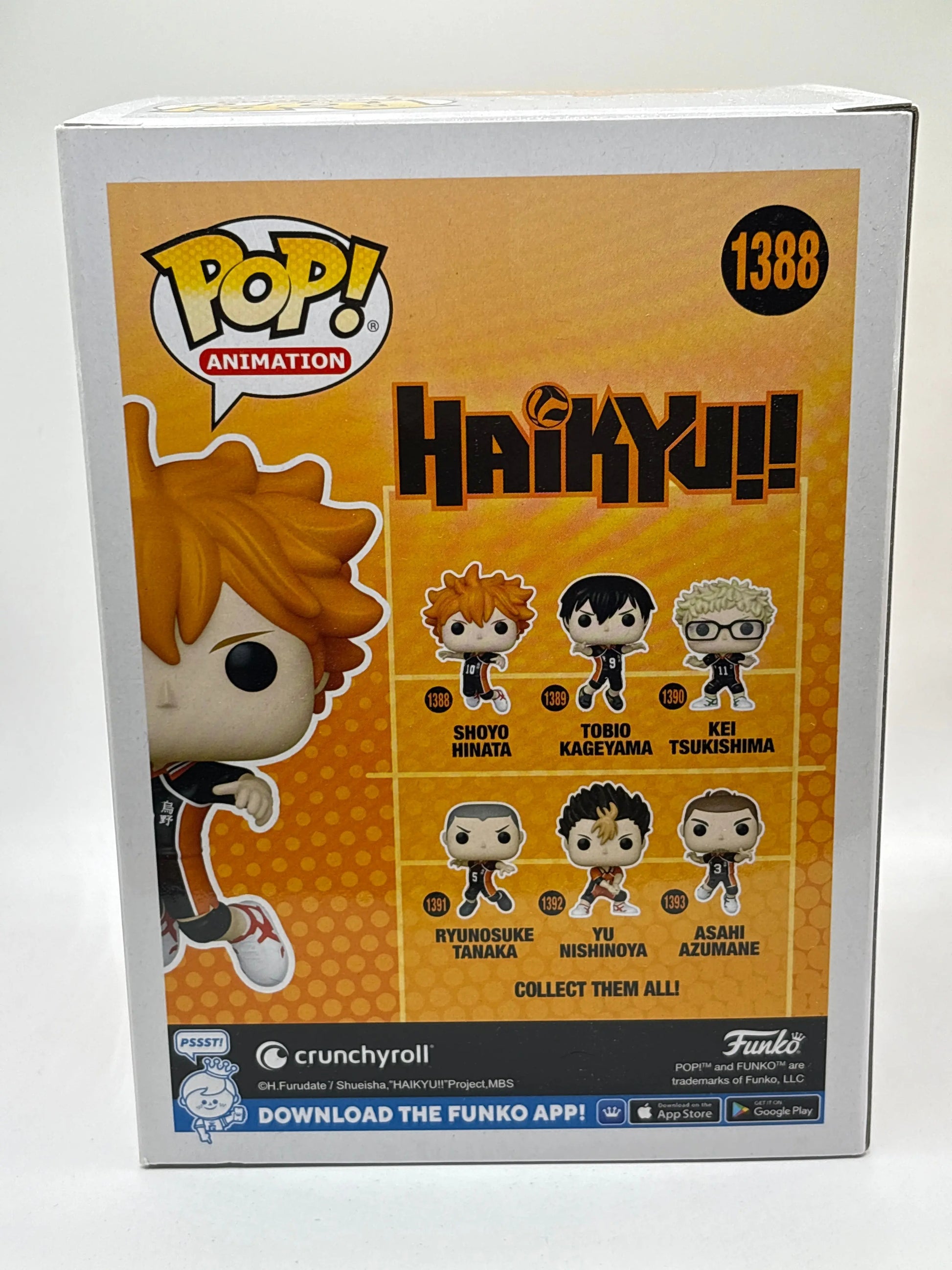 Funko POP! Animation Haikyu!! #1388 Shoyo Hinata FRENLY BRICKS - Open 7 Days