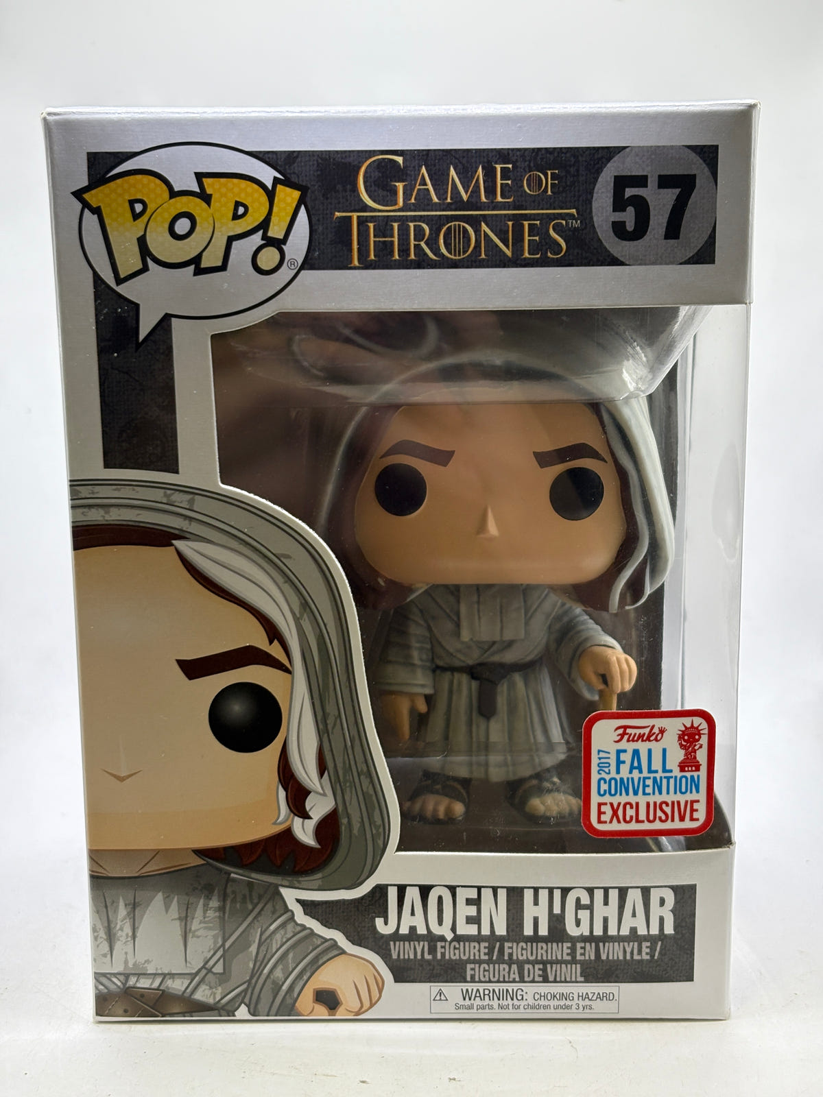Funko POP! Game of Thrones #57 Jaqen H’Ghar 2017 Fall Exclusive Vinyl Figure image 1