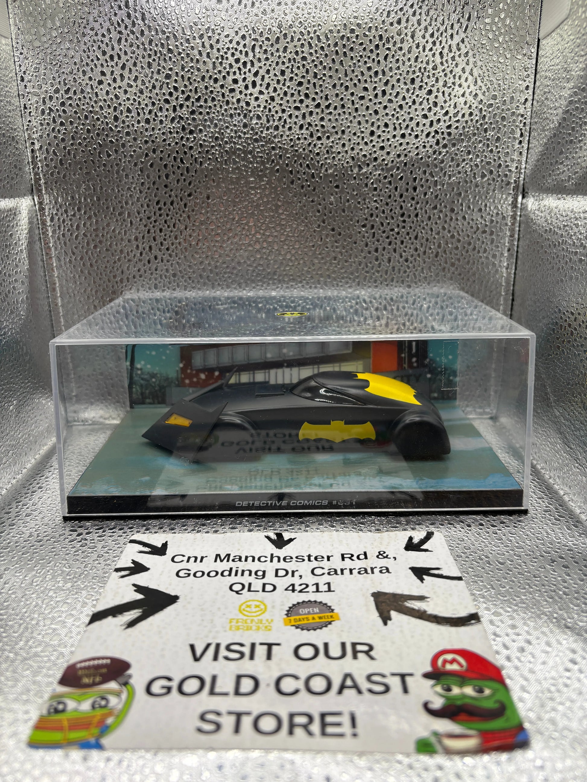 Batmobile Detective Comics #591 figure FRENLY BRICKS - Open 7 Days