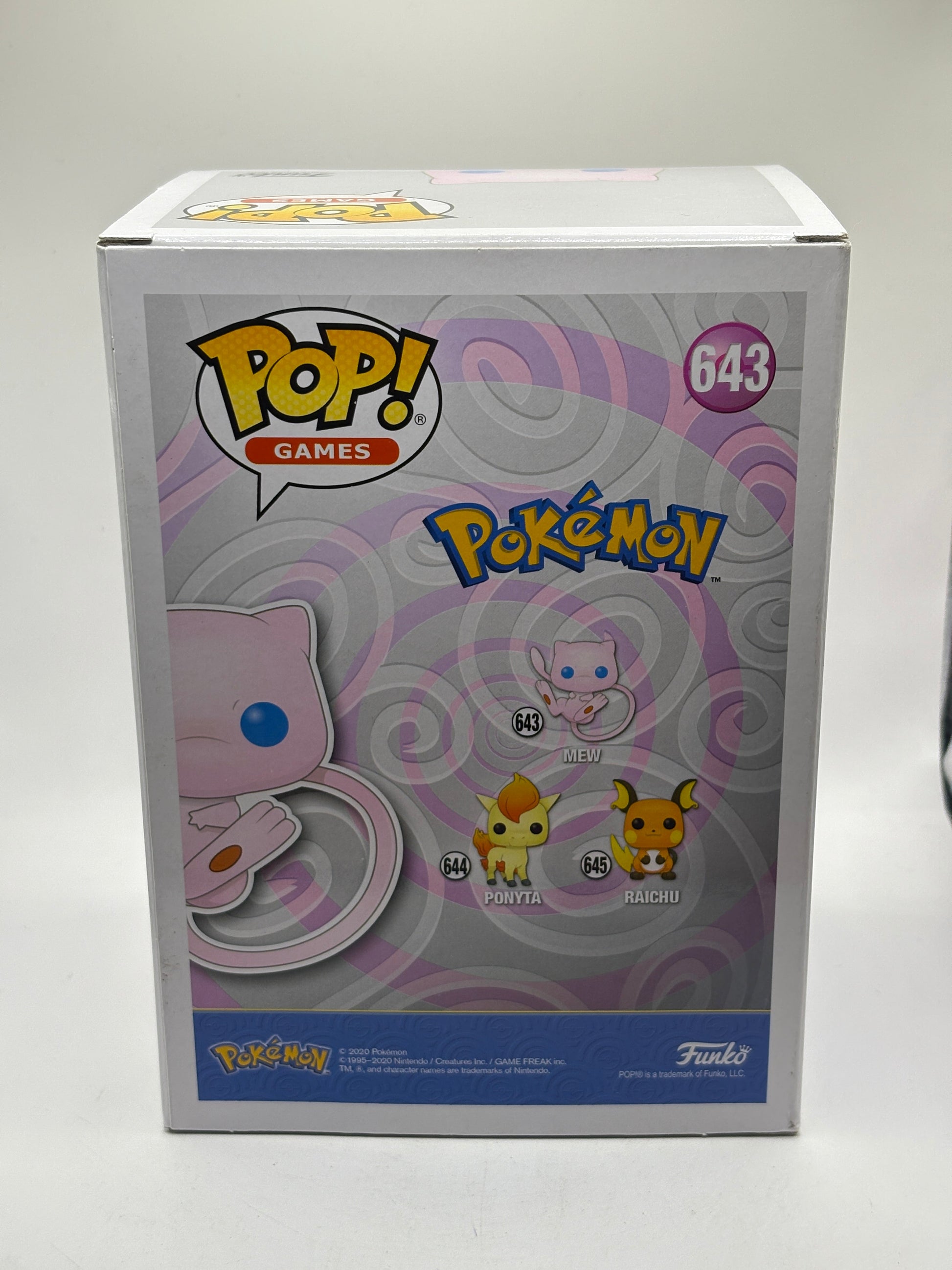 Funko POP! Games Pokemon #643 Mew Vinyl Figure FRENLY BRICKS - Open 7 Days