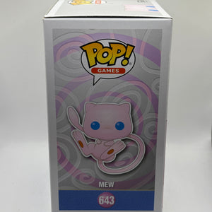 Funko POP! Games Pokemon #643 Mew Vinyl Figure FRENLY BRICKS - Open 7 Days