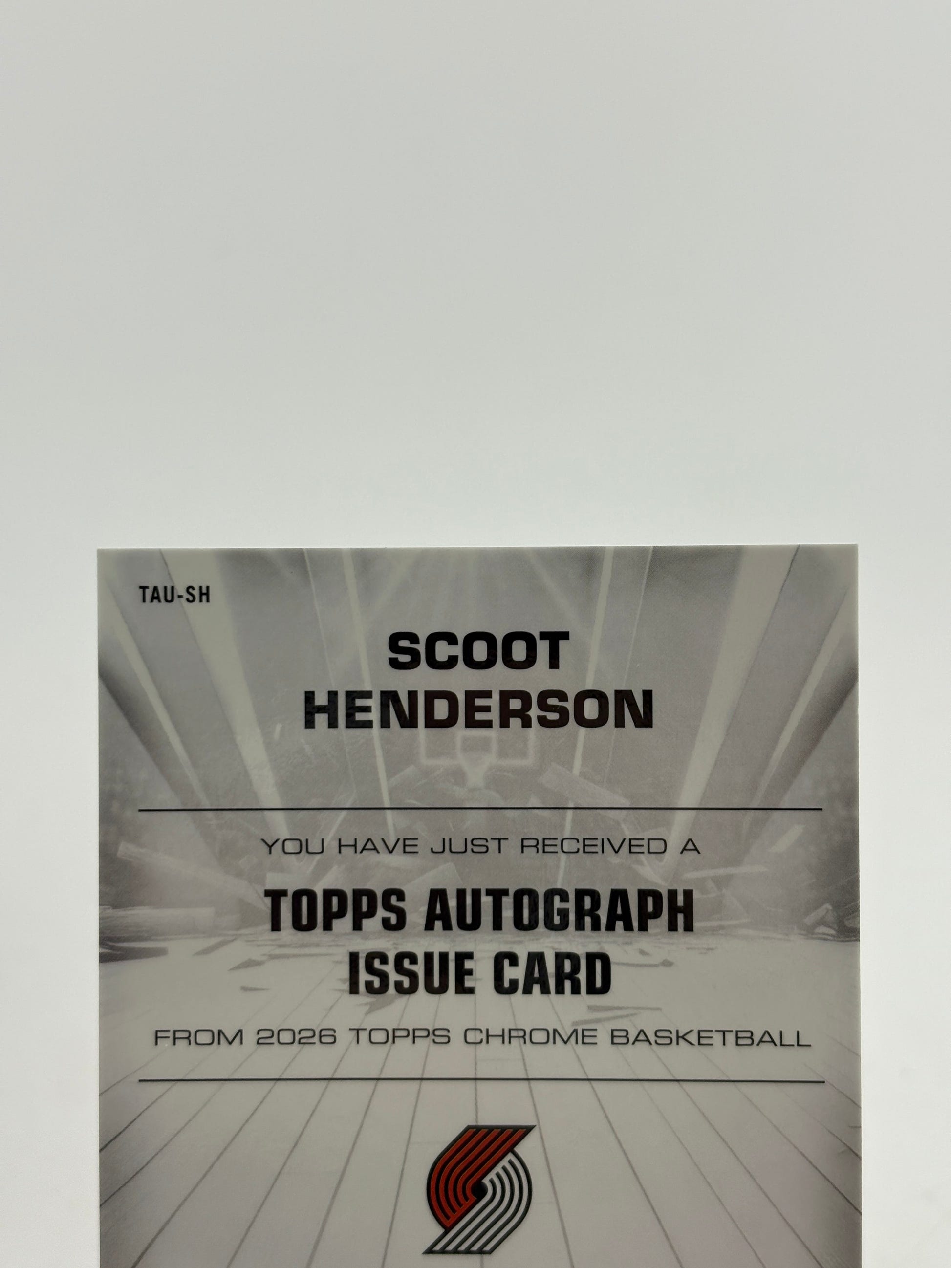 2025 Topps Chrome Certified Issue Green Refractor #SH Scoot Henderson Auto /99 FRENLY BRICKS - Open 7 Days image 3