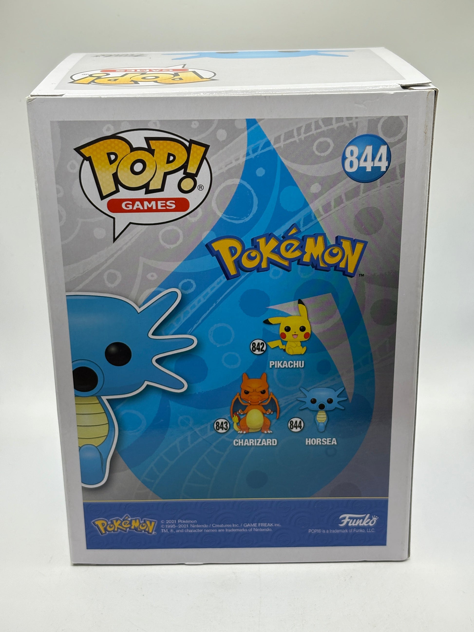 Funko POP! Games Pokemon #844 Horsea Vinyl Figure FRENLY BRICKS - Open 7 Days