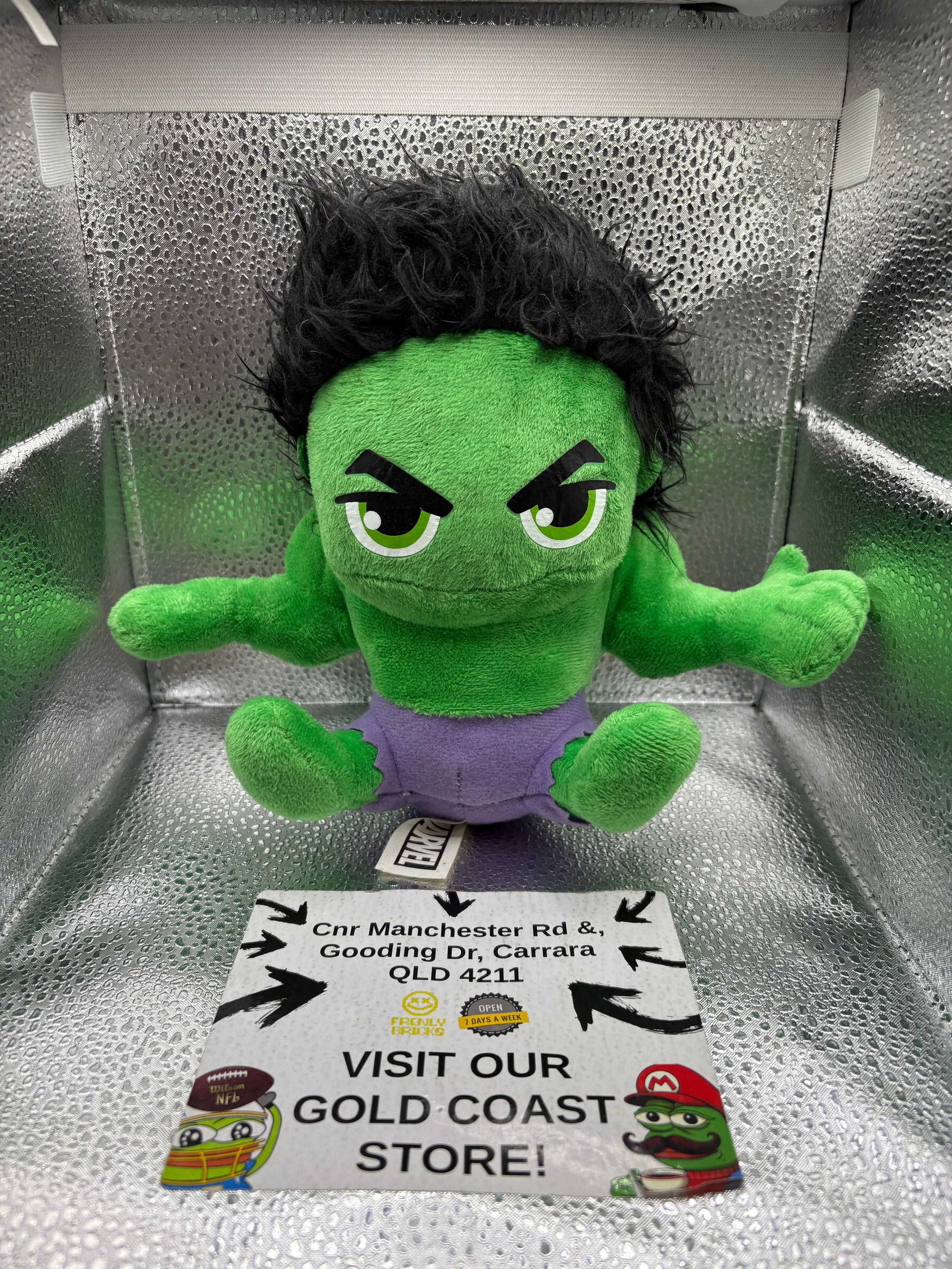 Marvel Avengers Hulk Plush FRENLY BRICKS - Open 7 Days
