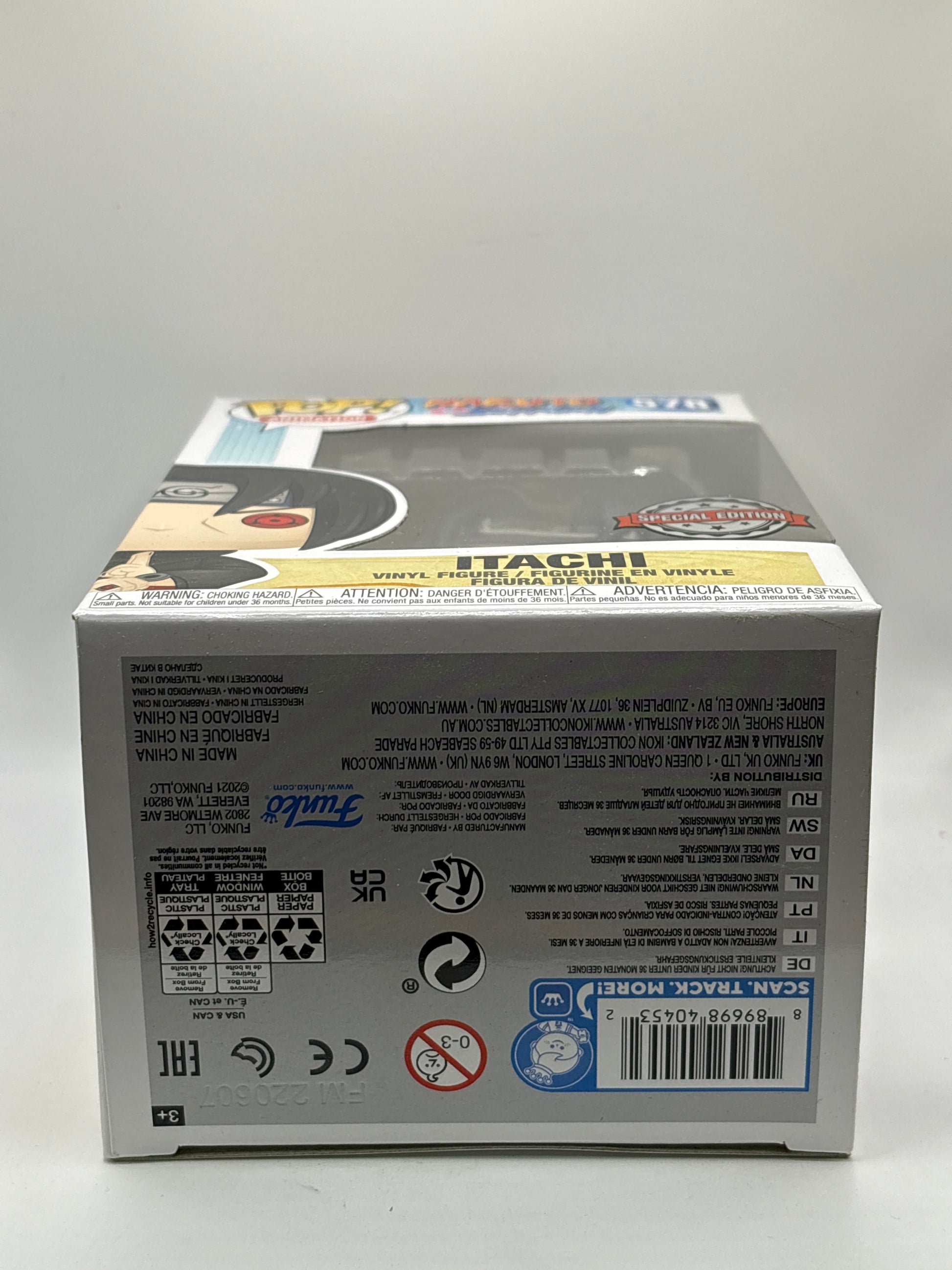 Funko POP! Animation Naruto Shippuden #578 Itachi Special Edition FRENLY BRICKS - Open 7 Days