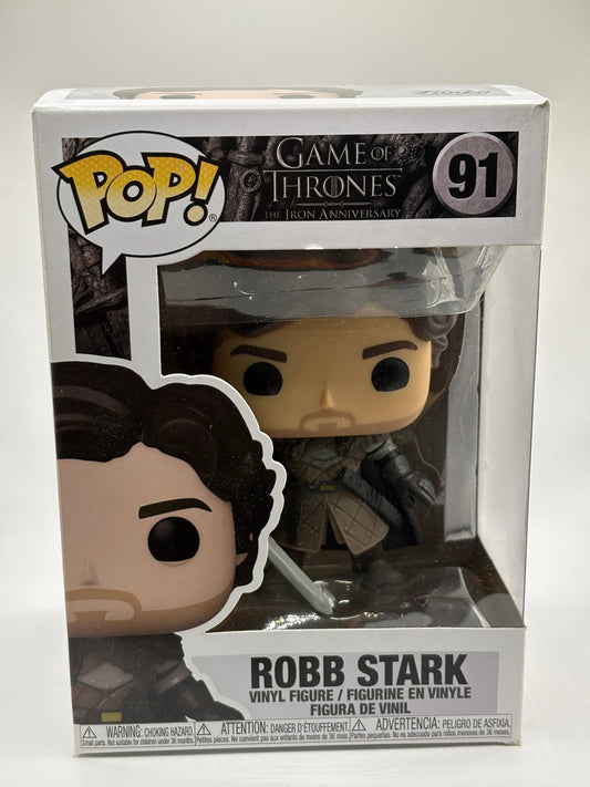 Funko POP! Television Game Of Thrones #91 Robb Stark Vinyl Figure FRENLY BRICKS - Open 7 Days