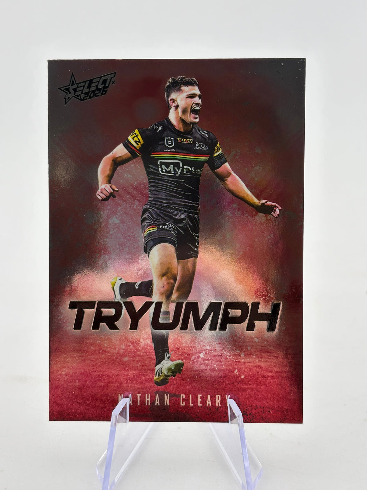 2026 Select NRL - Tryumph Nathan Cleary #TR67 Insert FRENLY BRICKS - Open 7 Days image 1