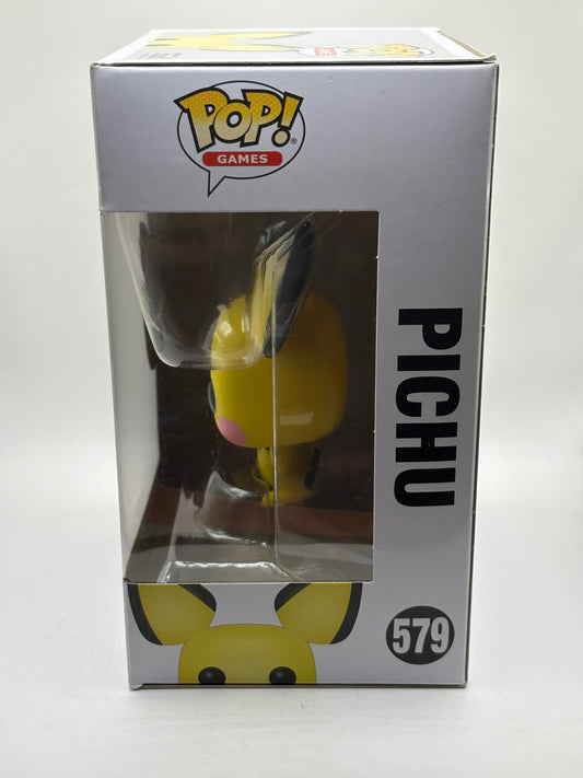 Funko POP! Games Pokemon #579 Pichu Vinyl Figure FRENLY BRICKS - Open 7 Days