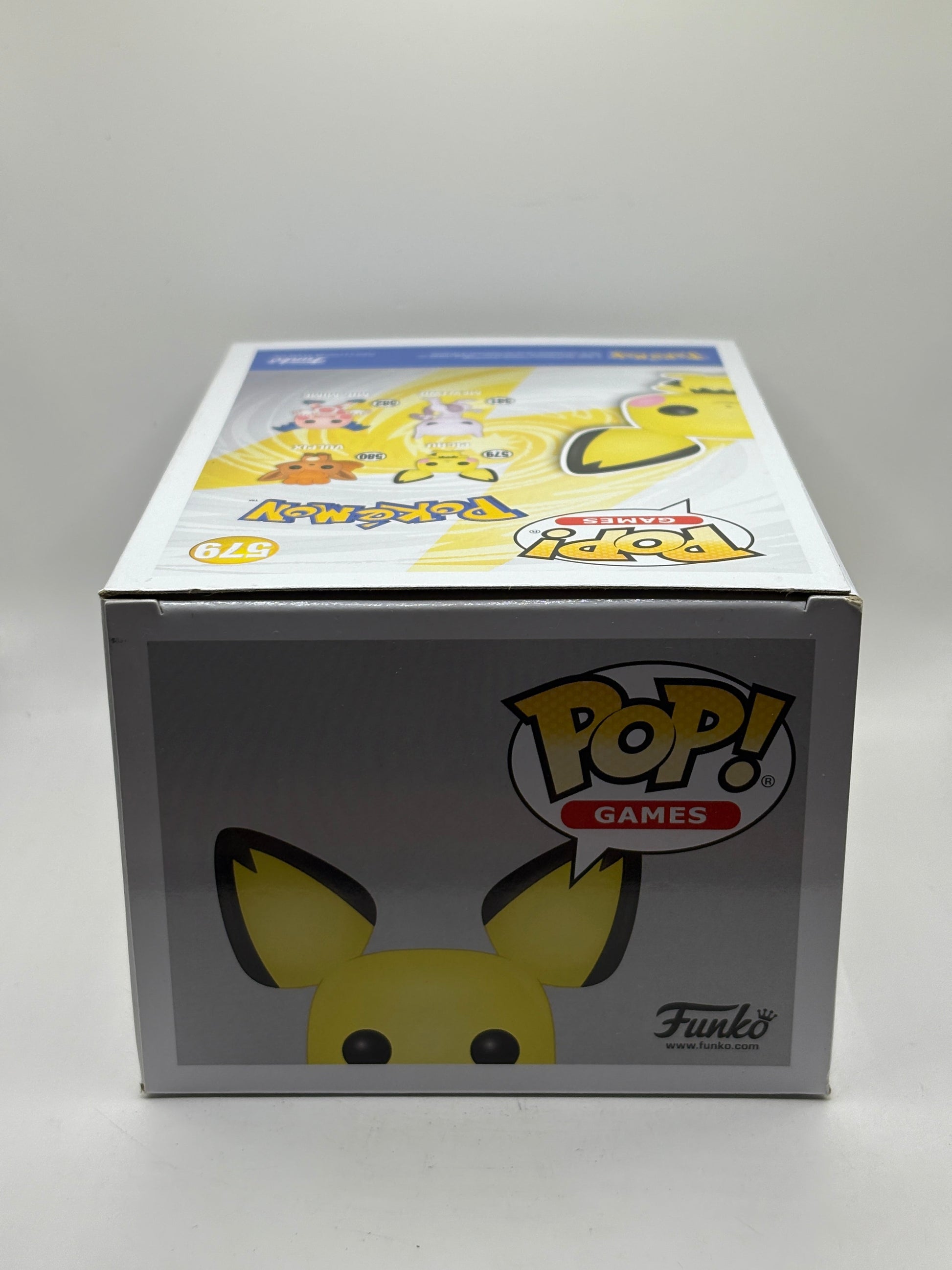 Funko POP! Games Pokemon #579 Pichu Vinyl Figure FRENLY BRICKS - Open 7 Days