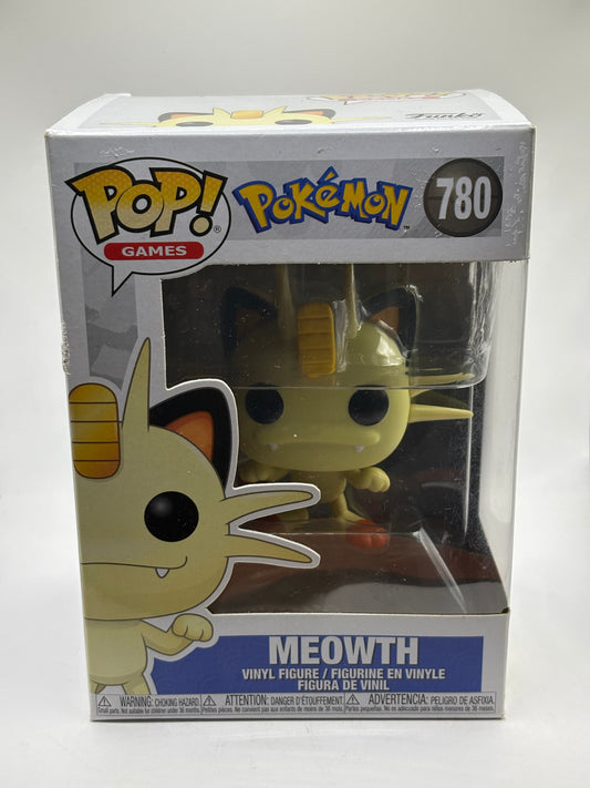 Funko POP! Games Pokemon #780 Meowth Vinyl Figure FRENLY BRICKS - Open 7 Days