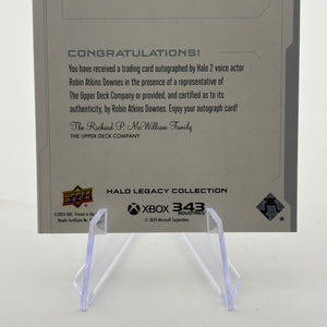 2024 Upper Deck Halo Legacy - Voice Talent Index Robin Atkin Prophet of Regret Auto FRENLY BRICKS - Open 7 Days