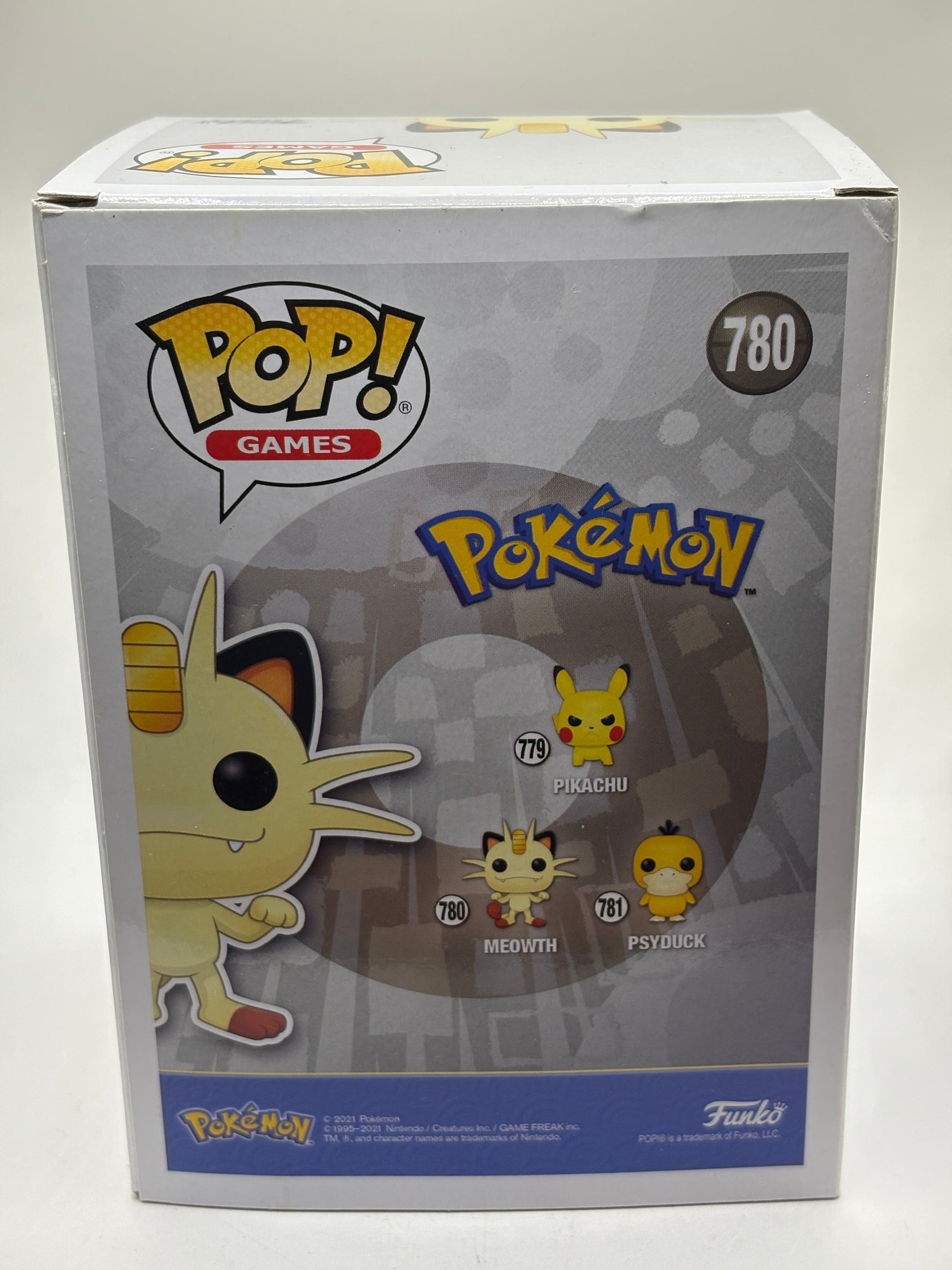 Funko POP! Games Pokemon #780 Meowth Vinyl Figure FRENLY BRICKS - Open 7 Days