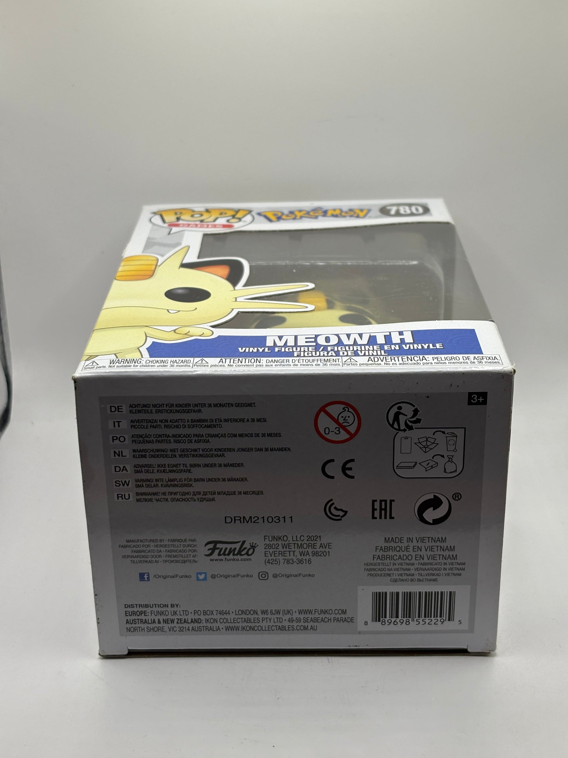 Funko POP! Games Pokemon #780 Meowth Vinyl Figure FRENLY BRICKS - Open 7 Days