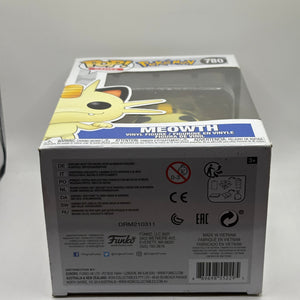 Funko POP! Games Pokemon #780 Meowth Vinyl Figure FRENLY BRICKS - Open 7 Days