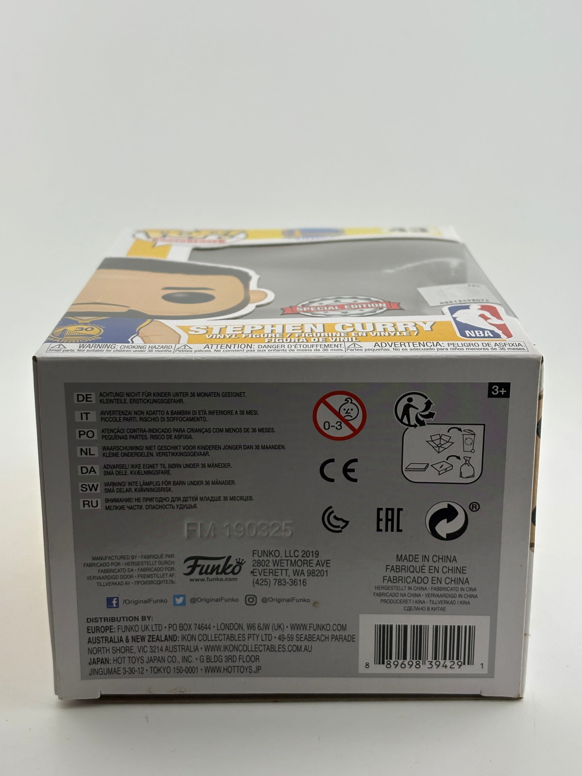 Funko POP! Basketball GSW #43 Stephen Curry Special Edition Vinyl Figure FRENLY BRICKS - Open 7 Days image 6