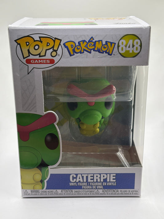 Funko POP! Games Pokemon #848 Caterpie Vinyl Figure FRENLY BRICKS - Open 7 Days