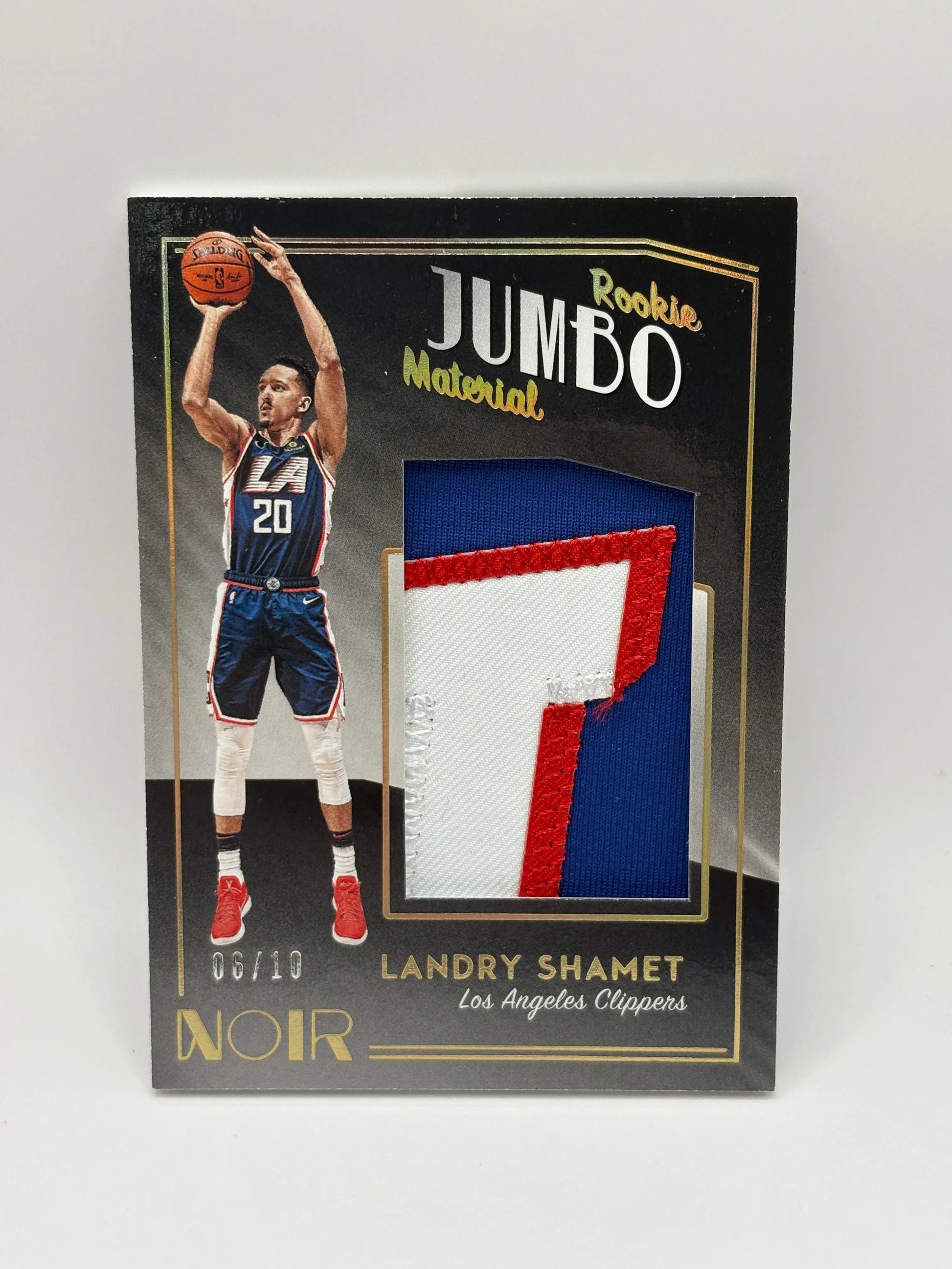2018-19 Panini Noir Basketball Rookie Jumbo Material /10 Landry Shamet FRENLY BRICKS - Open 7 Days