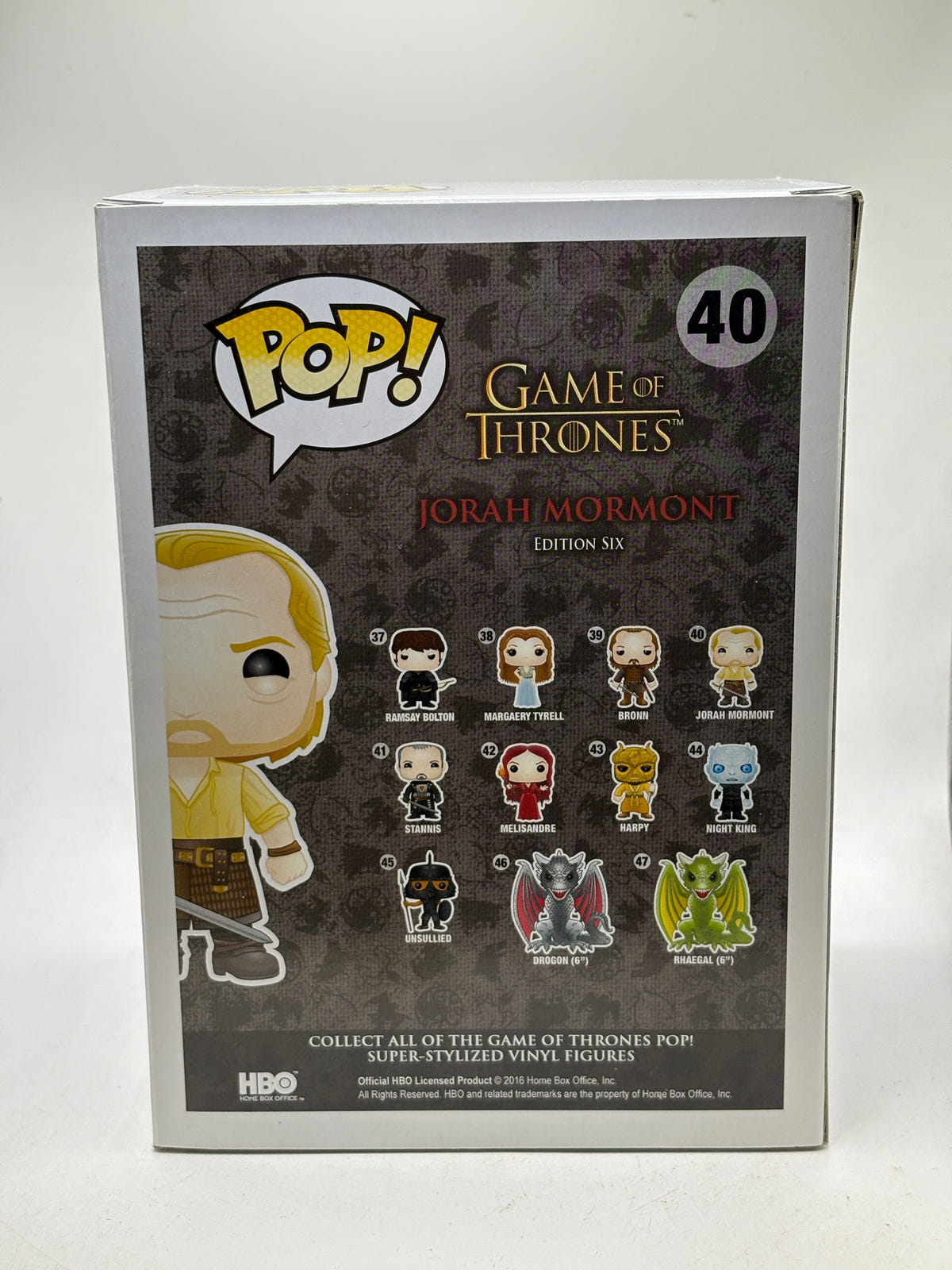 Funko POP! Game of Thrones #40 Jorah Mormont Vinyl Figure image 3