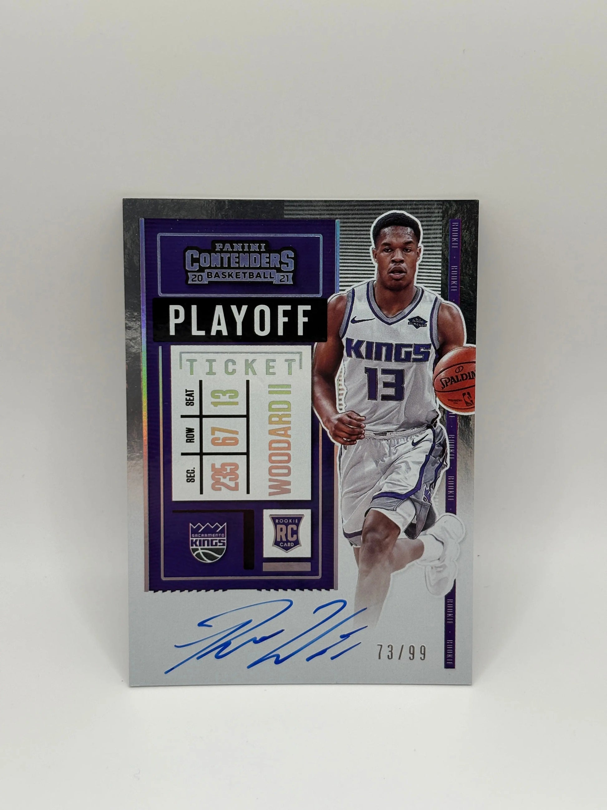 2020-21 Contenders Rookie Ticket FINALS TICKET AUTO Robert Woodard II /99 FRENLY BRICKS - Open 7 Days