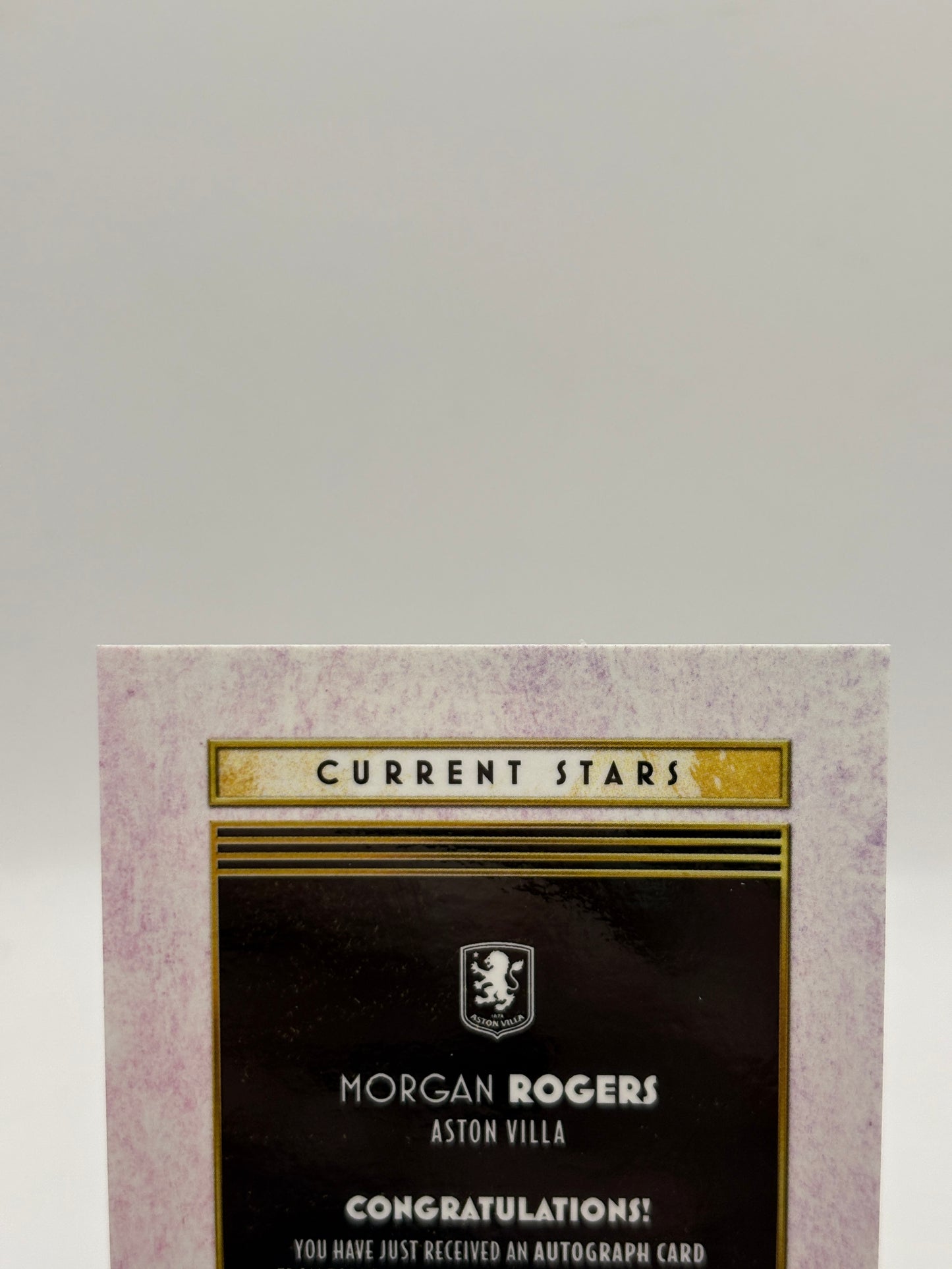 Morgan Rogers 2025-26 Topps Deco UCC Current Stars Purple Auto /50