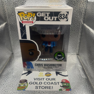 Pop Vinyl - Chris Washington - Get Out - #834 - Popcultcha Sticker FRENLY BRICKS - Open 7 Days