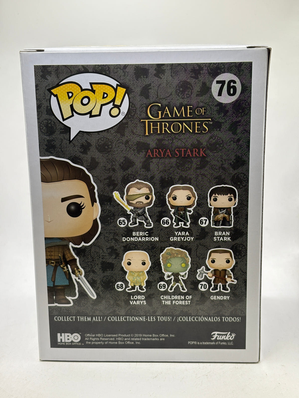 Funko POP! Game of Thrones #76 Arya Stark 2019 Spring Limited Vinyl Figure image 3