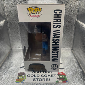 Pop Vinyl - Chris Washington - Get Out - #834 - Popcultcha Sticker FRENLY BRICKS - Open 7 Days
