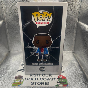 Pop Vinyl - Chris Washington - Get Out - #834 - Popcultcha Sticker FRENLY BRICKS - Open 7 Days