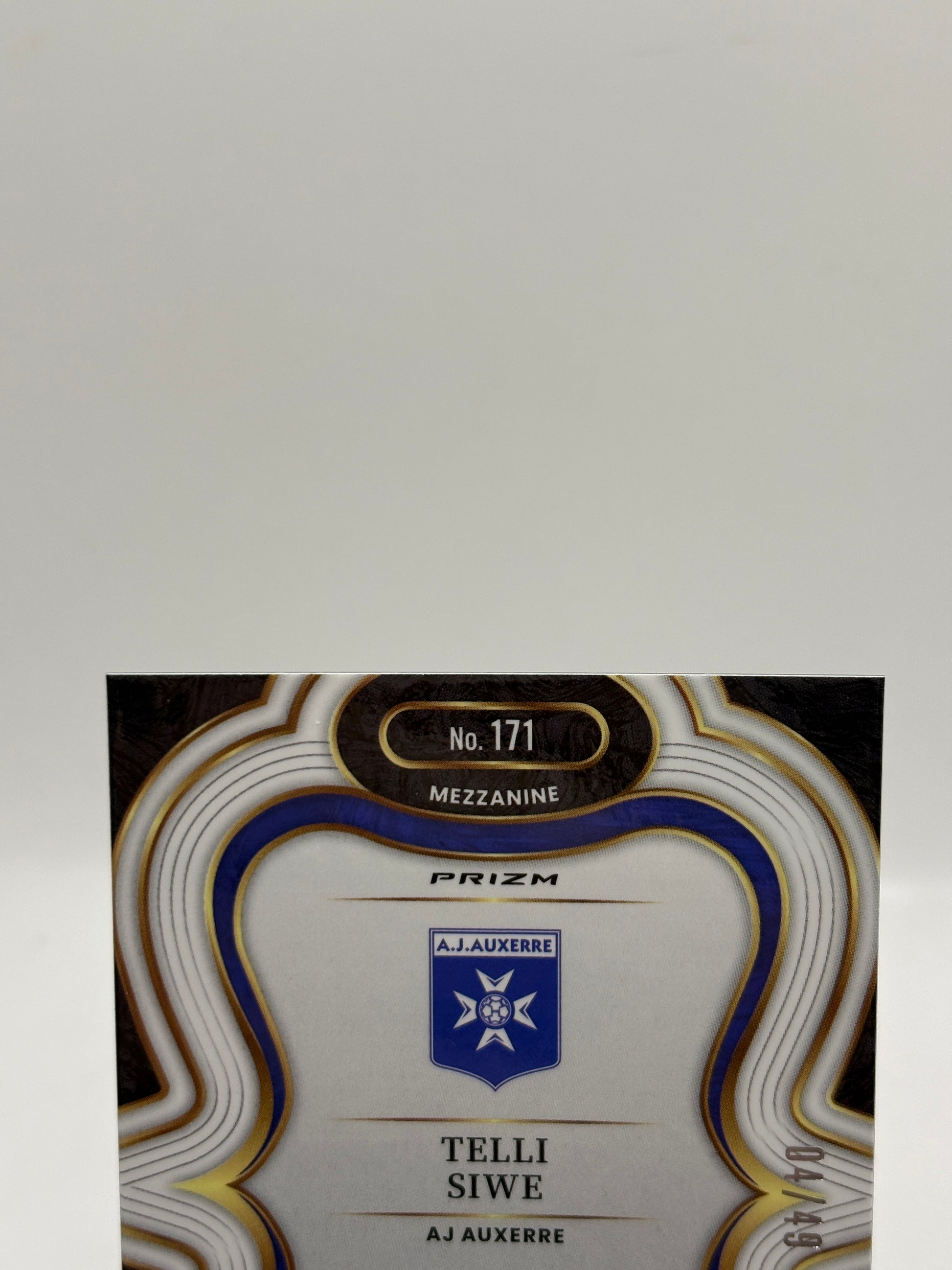 2025-26 Panini Select Ligue 1 Mcdonalds - Telli Siwe /49 Purple Dragon Scale image 3